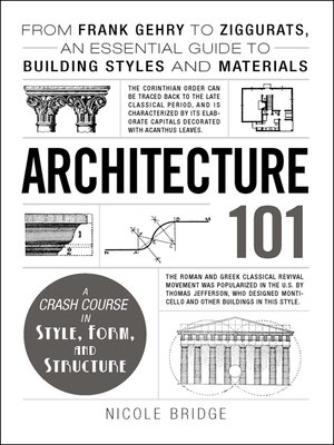 cover image of Architecture 101